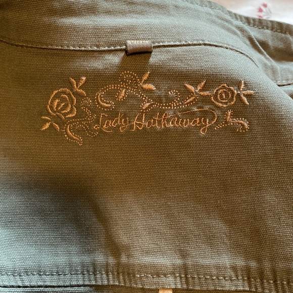 Lady Hathaway Jacket Size M Exc Cond Cotton 95% Spandex 5% - Picture 13 of 16